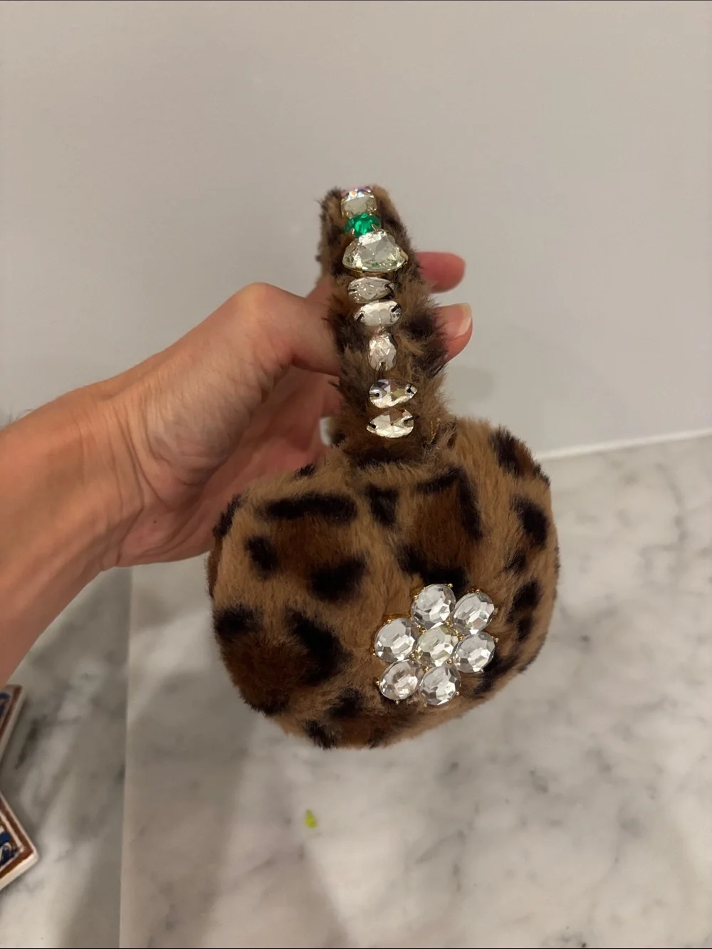 Furry Ear Muffs with gems - Super Smalls
